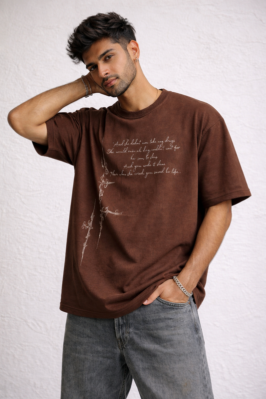 Held On – Heavyweight Oversized Tee
