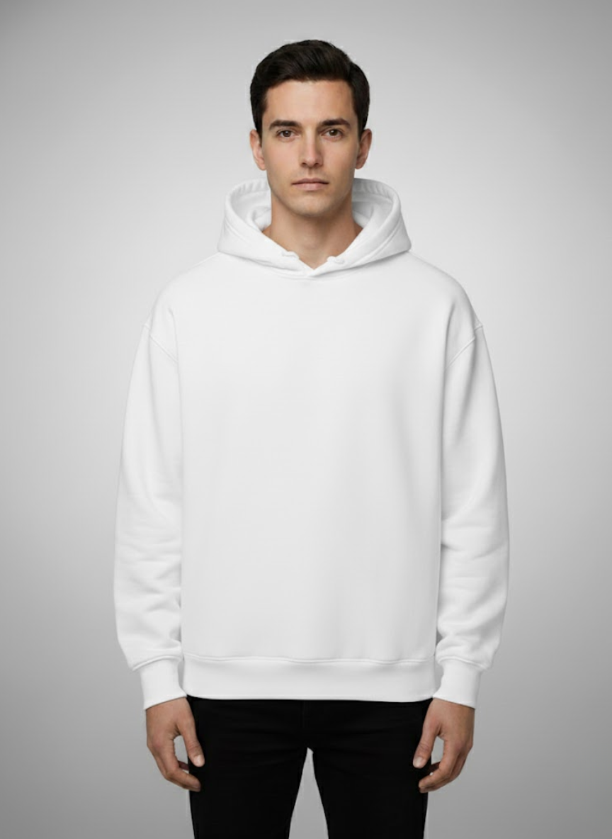 Spider Man Graphic Hoodie – White