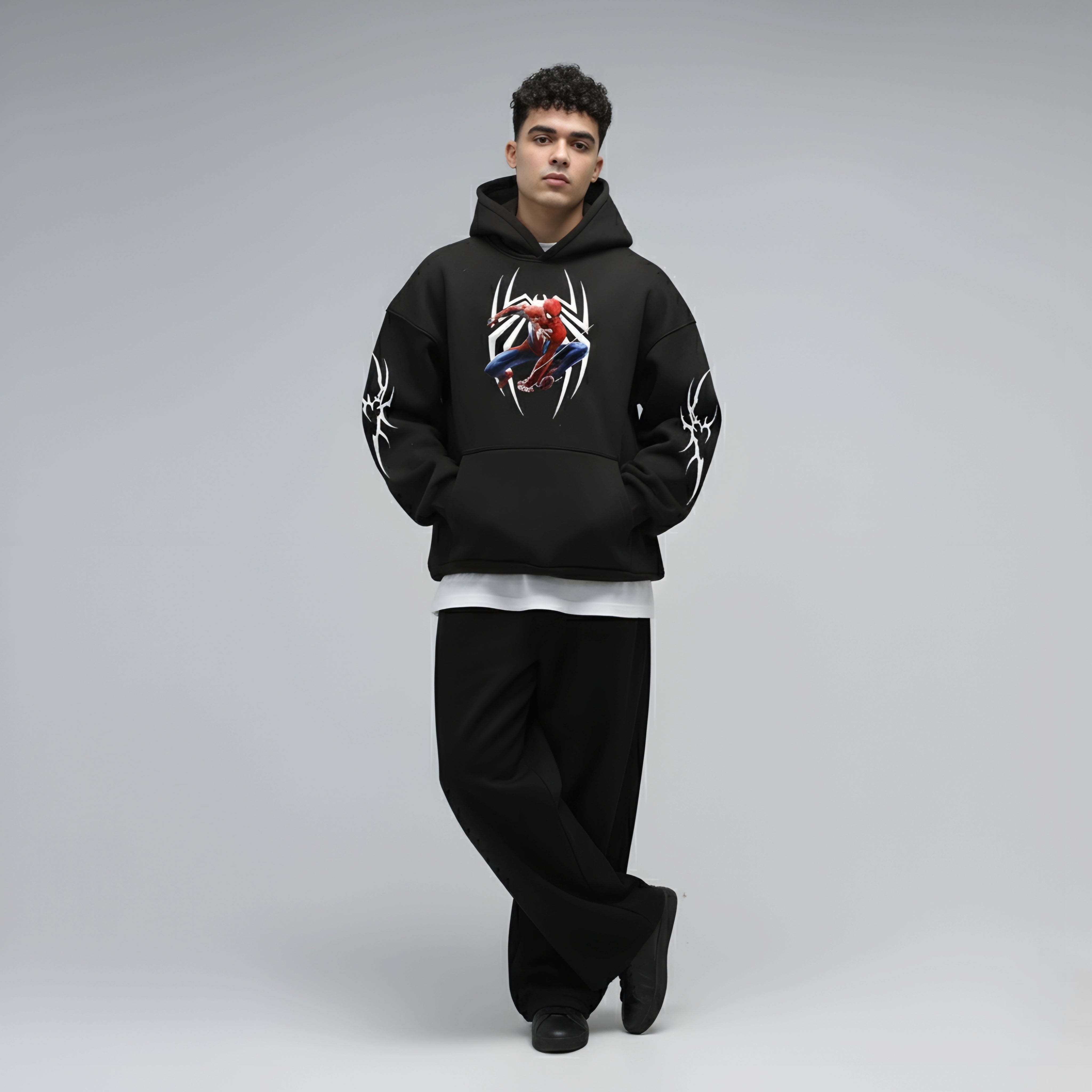 Spider Venom Hoodie 🕷️450 GSM Premium Streetwear Edition