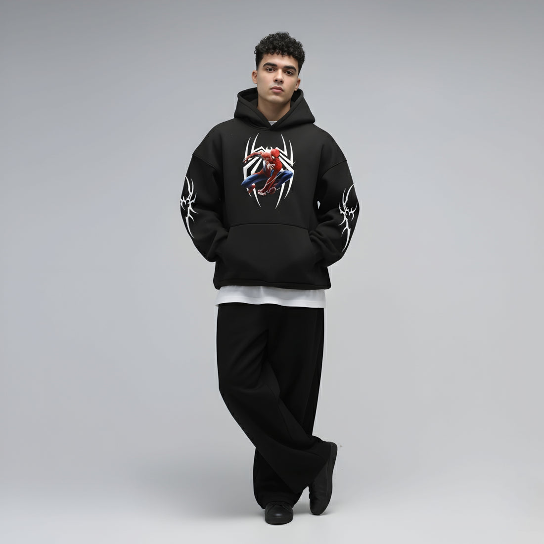 Spider Venom Hoodie 🕷️450 GSM Premium Streetwear Edition