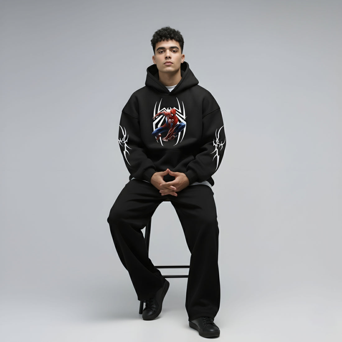 Spider Venom Hoodie 🕷️450 GSM Premium Streetwear Edition