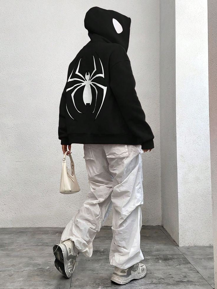 Spiderman Premium Black Hoodie